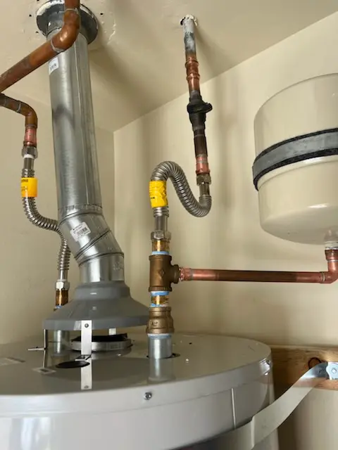 Water heater installation and plumbing repair in Stockdale